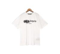 (style 4, M) Palm Angels Logo Print Short Sleeve T-Shirt Unisex Streetwear Couples