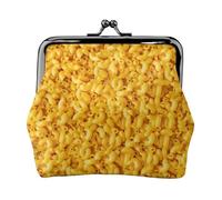 Style (46) Retro Kiss-Lock Coin Purse for Women, Coin Organizer Pouch (Macaroni and Cheese)