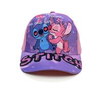 (Style 48) Lilo Kids Stitch Baseball Cap Polyester Material Protection Sun Breathability