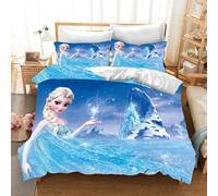 (Style 5, Double200x200c) Frozen 21d Bedding Set Quilt Duvet Cover Single Double King