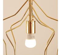 Style 5-Point Star LED Pendant Light Simple Single-Head Design for Home Café Tea Room Art Corridor Decorative Lighting Fixture