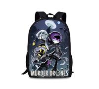 (Style 6) Drones Murder Anime Backpack Oxford Spacious School Bags For Gifts Children