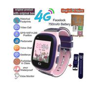 (style 6, European Version) 4g Kids Smart Watch Gps Wifi Video Call With Face-lock Sos Tracker Ip67 Waterproof Children's Smartwatch Vs Y95 A36e 4g