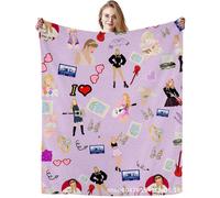 (Style 8, 150X130cm) Taylor Swift Blanket Mouldy Singer Flannel Air Conditioning Blanket