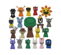 (Style 8) Sprunki Building Blocks Sprunki Dolls Oren Wenda Lime Bricks Figure Toy DIY Assembled Toys Kids Birthday Gifts Home Decors