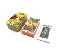 (Style A) Numen Tarot White Cards With Gold Edges For Classic Tarot Divination Meditation And