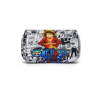 (Style A) One Piece Luffy Zoro Pencil Case Bag Double Layer Large Capacity Students Gifts