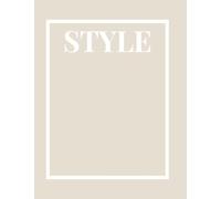 STYLE: Aesthetic Neutral Coffee Table Books, A Beige Decorative Home Staging and Bookshelf Styling Decor