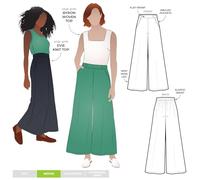Style Arc Paper Sewing Pattern Loddon Pants Trousers Sizes 4-16