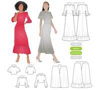 Style Arc Paper Sewing Pattern Queenie Dress Dresses Sizes 4-16