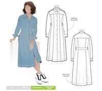 Style Arc Paper Sewing Pattern Tatum Dress Dresses Sizes 4-16