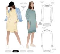 Style Arc Sewing Pattern - Anderson-Knit-Dress (Sizes 04-16)