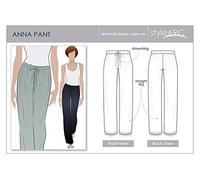 Style Arc Sewing Pattern - Anna Pant (Sizes 04-16)