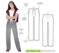 Style Arc Sewing Pattern - Anna Pant (Sizes 18-30)