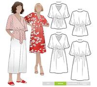Style Arc Sewing Pattern - Bonita Dress or Top (Sizes 04-16)