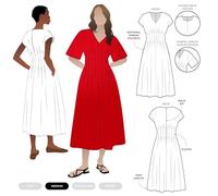 Style Arc Sewing Pattern - Bronte Woven Dress (Sizes 04-16)