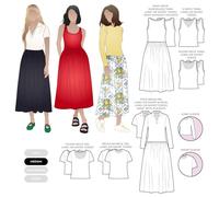 Style Arc Sewing Pattern - Carter Dress (Sizes 18-30)