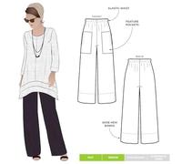 Style Arc Sewing Pattern - Daisy Designer Pant (Sizes 04-16)