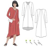 Style Arc Sewing Pattern - Eden Knit Dress (Sizes 18-30)