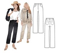 Style Arc Sewing Pattern - Elwood Jean (Sizes 18-30)
