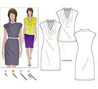 Style Arc Sewing Pattern - Franki Dress or Top (Sizes 18-30)