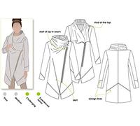 Style Arc Sewing Pattern - Genevieve Jacket (Sizes 18-30)