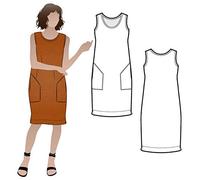Style Arc Sewing Pattern - Iris Woven Dress (Sizes 18-30)