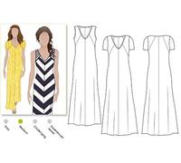 Style Arc Sewing Pattern - Jacinta Knit Dress (Sizes 04-16)