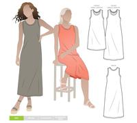 Style Arc Sewing Pattern - Kim Knit Dress - Sizes 04-16