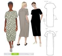Style Arc Sewing Pattern - Melba Dress (Sizes 18-30)