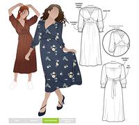 Style Arc Sewing Pattern - Philomena Woven Dress (Sizes 10-22)
