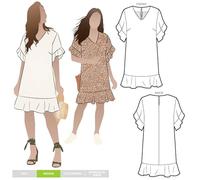 Style Arc Sewing Pattern - Pixie Woven Dress (Sizes 10-22)
