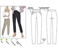 Style Arc Sewing Pattern - Sage Stretch Pant (Sizes 04-16)