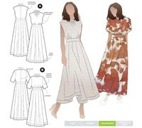 Style Arc Sewing Pattern - Trinnie Woven Dress (Sizes 18-30)