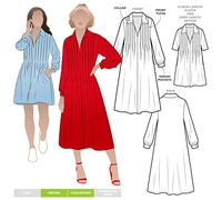 Style Arc Sewing Pattern - Xanthe Woven Dress (Sizes 18-30)