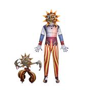 ( Style - B, 160# 11-12 Y) Kids Sundrop Moondrop FNAF BOSS Security Breach Game Jumpsuit Cosplay Costume