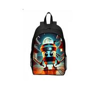 (Style B) Brainrot Italian Al Pattern Backpack Breathable Student Schoolbag Casual Gift