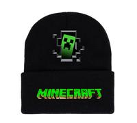 (Style B) Minecraft Beanie Print Knitted Hat With Cotton Nylon Fabric Winter Cap Gift