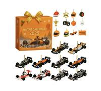 (Style C, 3D Racing Model) New F1 Advent Calendar 2025 Christmas Countdown Calendar Racing-Themed Blind Box Gift