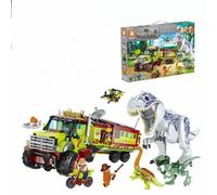 (Style C) Large Dinosaur Figure Big Size Indominus T Rex Blocks Fit Lego Toys