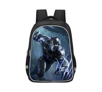 (Style C, Large) Large Capacity Lightweight Black Panther Kids Backpack For Boys And Girls School Use