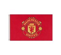 (Style C) Manchester Crest United Flag Official Merchandise Man Utd Fc Keepsake Collection