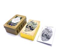 (Style C) Numen Tarot White Cards With Gold Edges For Classic Tarot Divination Meditation And