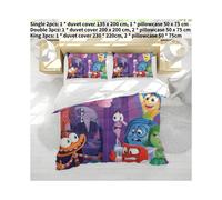 (Style C, Single) Inside Out2 Bedding Single Double King Duvet Cover Polyester Fiber 3d Printed
