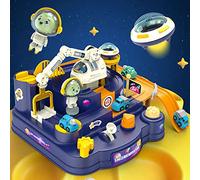 Style-Carry Toys for 3 Year Old Boys - Cars Adventure Toys Space Theme Toys Car Race Track Game for Age 2 3 4 5 6 7 Year Old Boys Girls Toddlers Kids Gifts