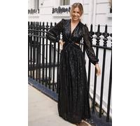 Style Cheat Women's Tami Cut-Out Maxi Dress in Black | Size: 12 Style Cheat Black 12