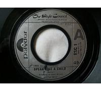 Style Council - STYLE COUNCIL Speak Like a Child UK 7" 45