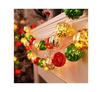 (Style D 1.5M (10 Lights)) Led Christmas Festive String Lights Decorations With Santa Home Claus Snowman