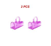 (Style D 2pcs) 1~4PCS Plastic Mouse Trap Live Catcher Reusable Kids Pets Safe Pest Controller No Kill Live Catcher Mice Rat Trap for Warehouse