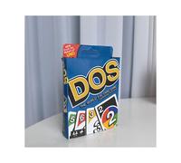 (Style D) Mattel Games Dos Uno Family Classic Card Game Easy To Play Multicolored Flip Fun